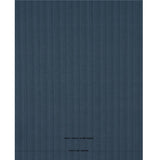 Schumacher Gracie Solid Stri Indigo Fabric