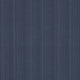 Schumacher Gracie Solid Stri Indigo Fabric