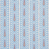 Schumacher Augustine Ikat Peacock Fabric