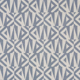 Schumacher Amero Slate Blue Fabric