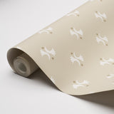 Schumacher Lavigne Natural Wallpaper