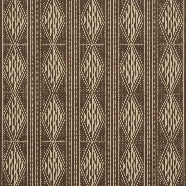 Schumacher Cassava Tobacco Wallpaper