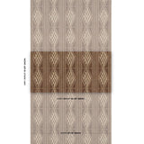 Schumacher Cassava Tobacco Wallpaper