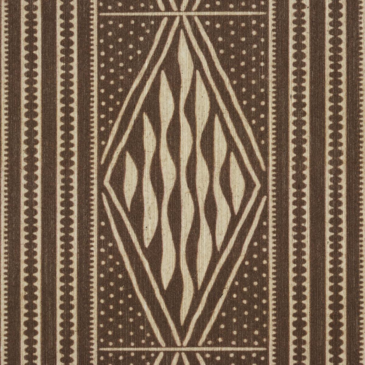 Schumacher Cassava Tobacco Wallpaper