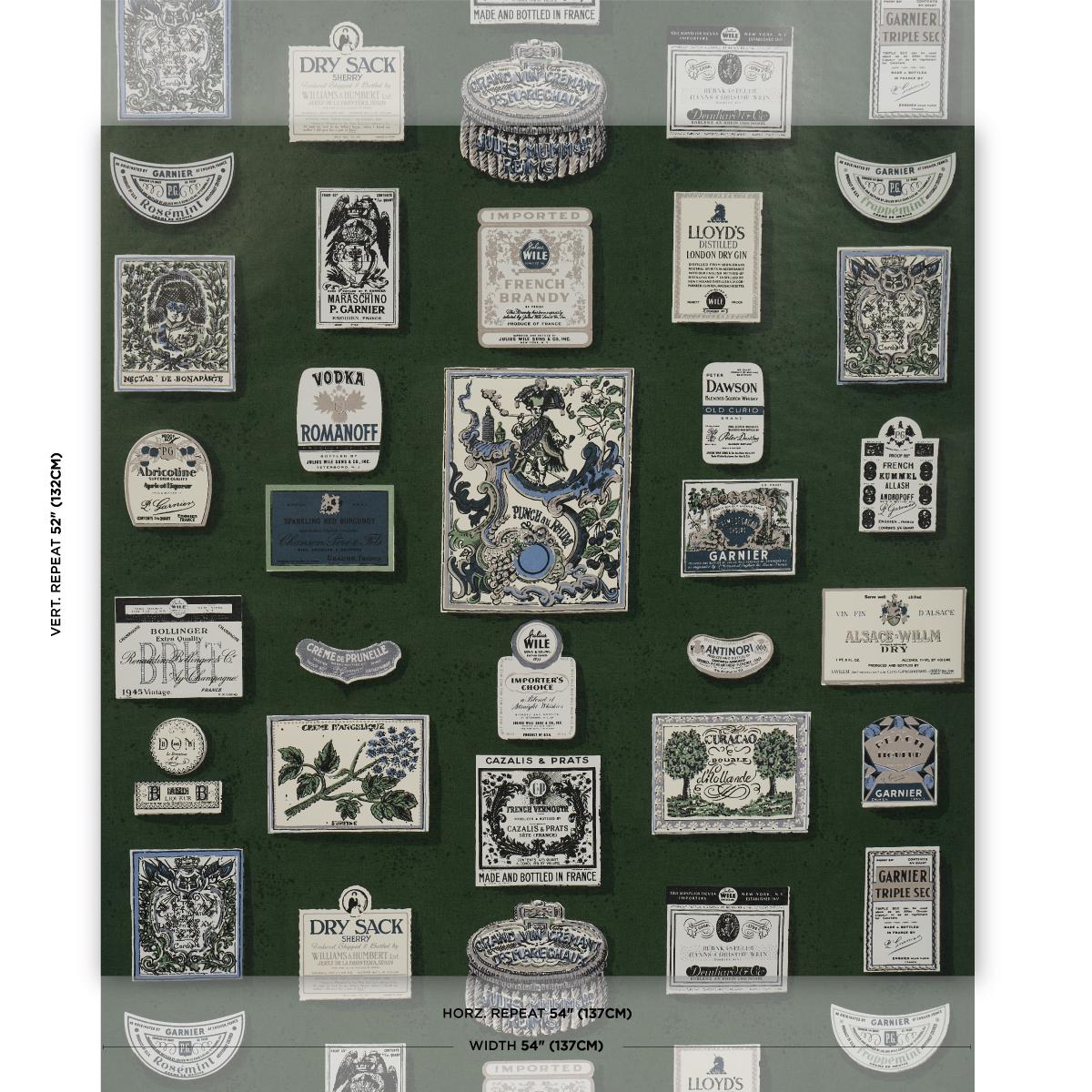 Schumacher Salud Rosemary Wallpaper