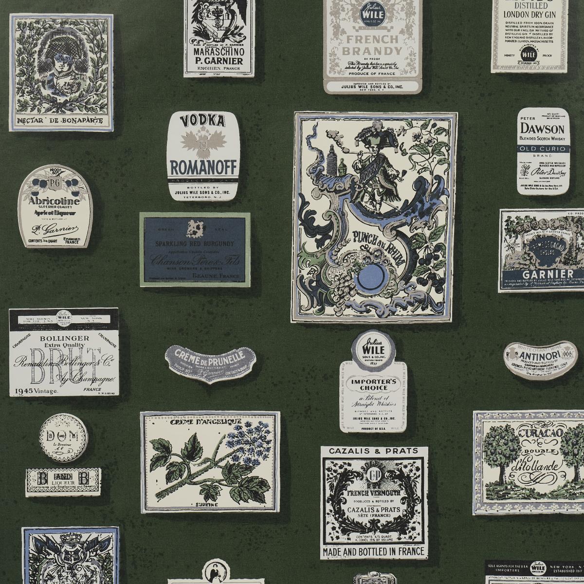 Schumacher X Backdrop Salud Rosemary Wallpaper