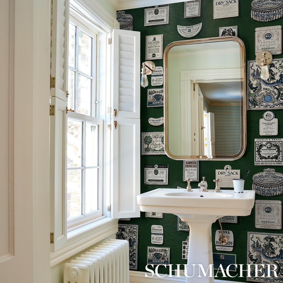 Schumacher Salud Rosemary Wallpaper