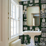Schumacher Salud Rosemary Wallpaper