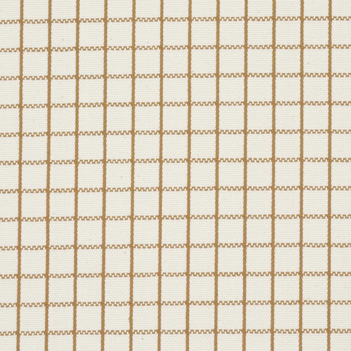 Schumacher Georgie Reversible Check Neutral Fabric