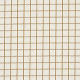 Schumacher Georgie Reversible Check Neutral Fabric