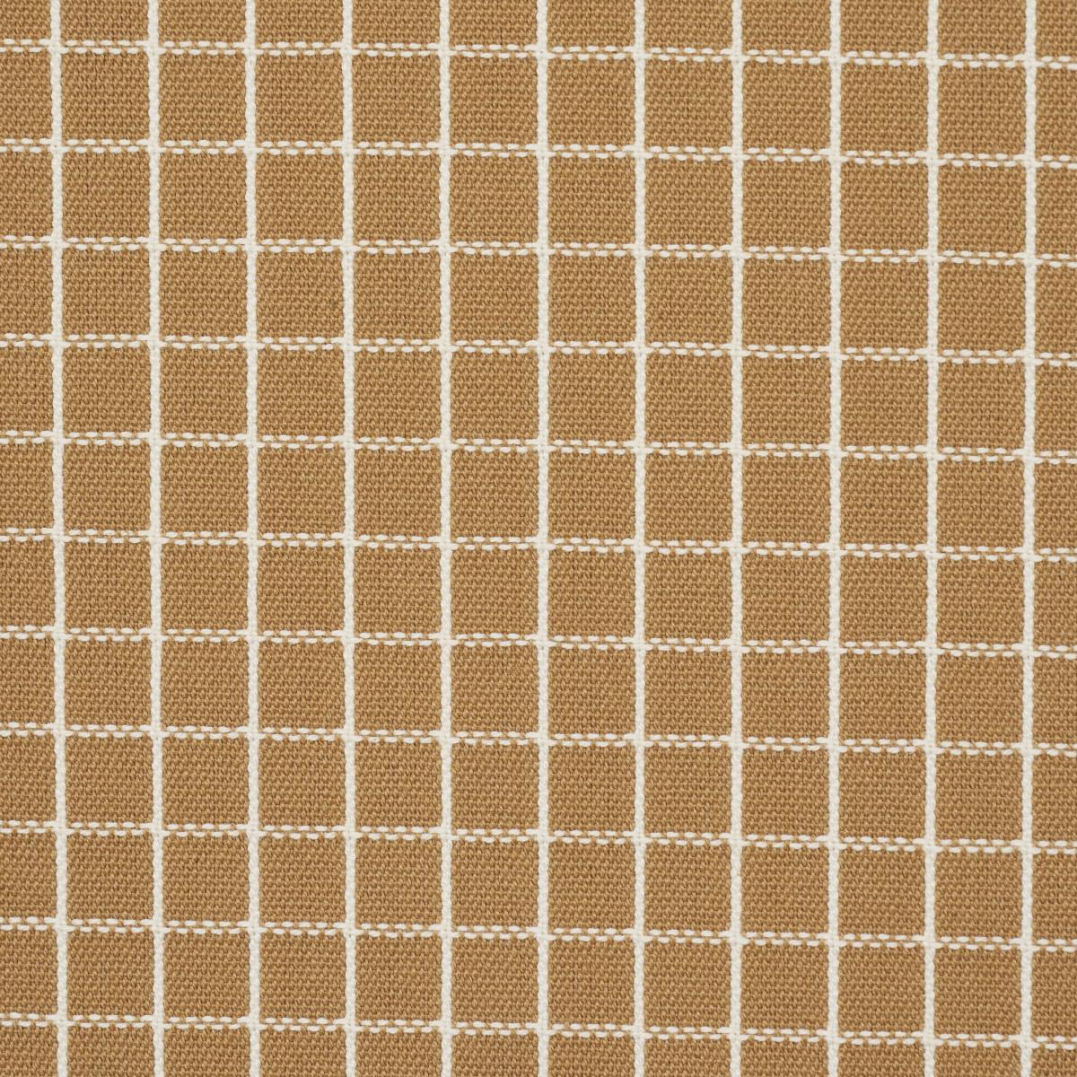Schumacher Georgie Reversible Check Neutral Fabric