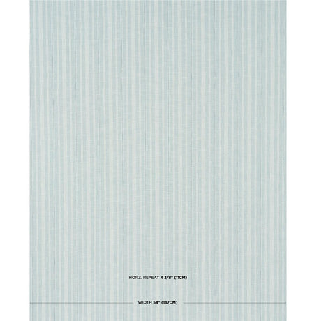 Schumacher Lucy Stripe China Blue Fabric