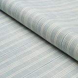 Schumacher Lucy Stripe China Blue Fabric