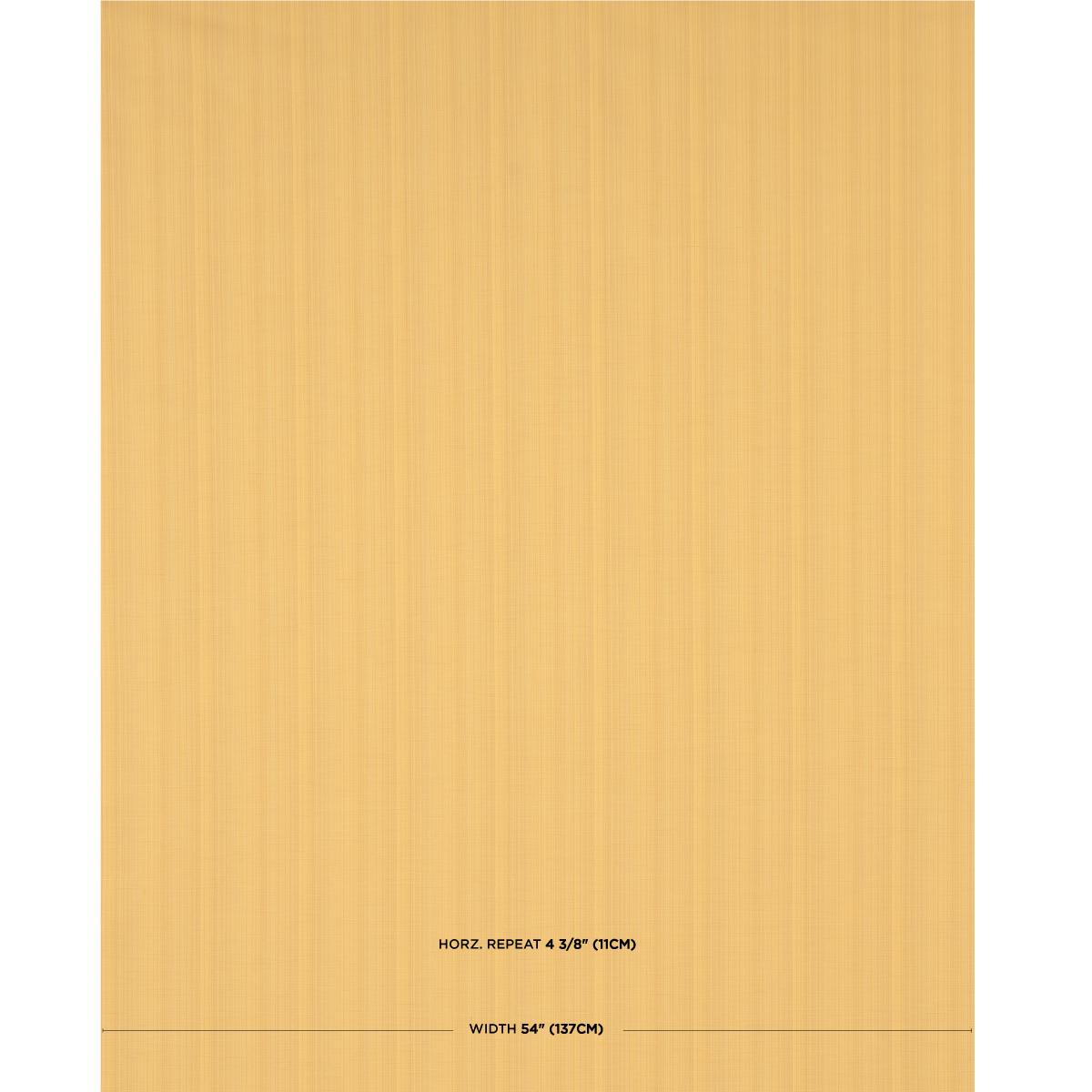 Schumacher Gracie Solid Stri Yellow Fabric