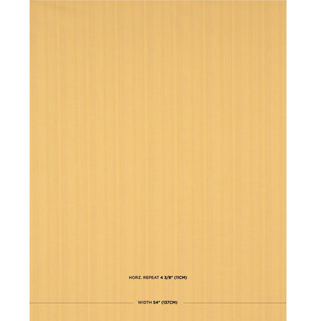 Schumacher Gracie Solid Stri Yellow Fabric