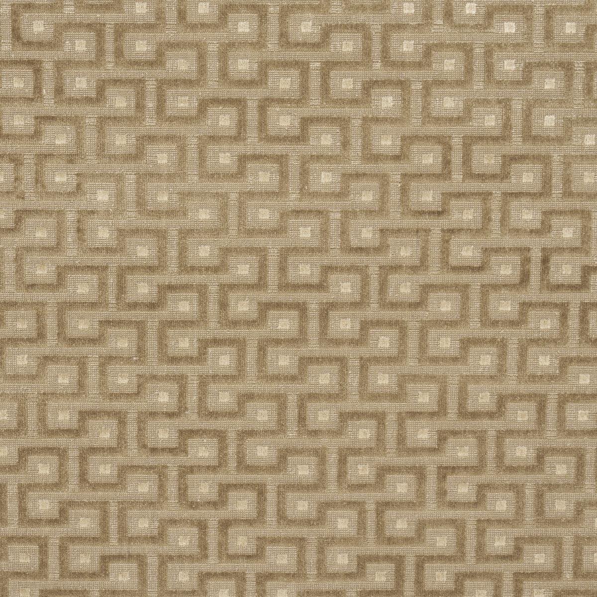 Schumacher Lalano Linen Velvet Bronze Fabric