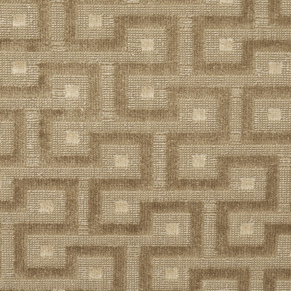 Schumacher Lalano Linen Velvet Bronze Fabric