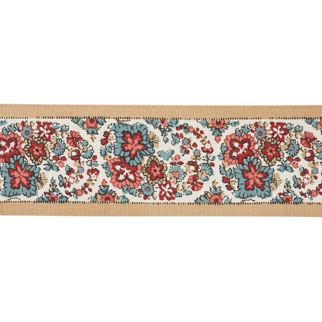 Schumacher Rouge & Noir Ines Paisley Trim