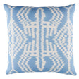 Schumacher Chambray 18" x 18" Asaka Ikat Pillow