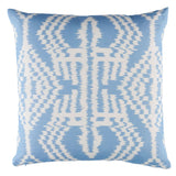 Schumacher Chambray 18" x 18" Asaka Ikat Pillow
