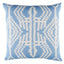 Schumacher Chambray 18" x 18" Asaka Ikat Pillow