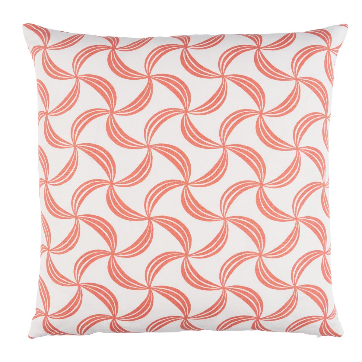 Schumacher Coral 22" x 22" Ambrosia Pillow