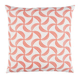 Schumacher Coral 22" x 22" Ambrosia Pillow