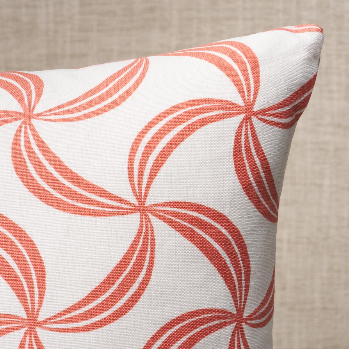 Schumacher Coral 22" x 22" Ambrosia Pillow
