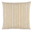 Schumacher Neutral 22" x 22" Lucy Stripe Pillow