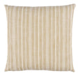 Schumacher Neutral 18" x 18" Lucy Stripe Pillow