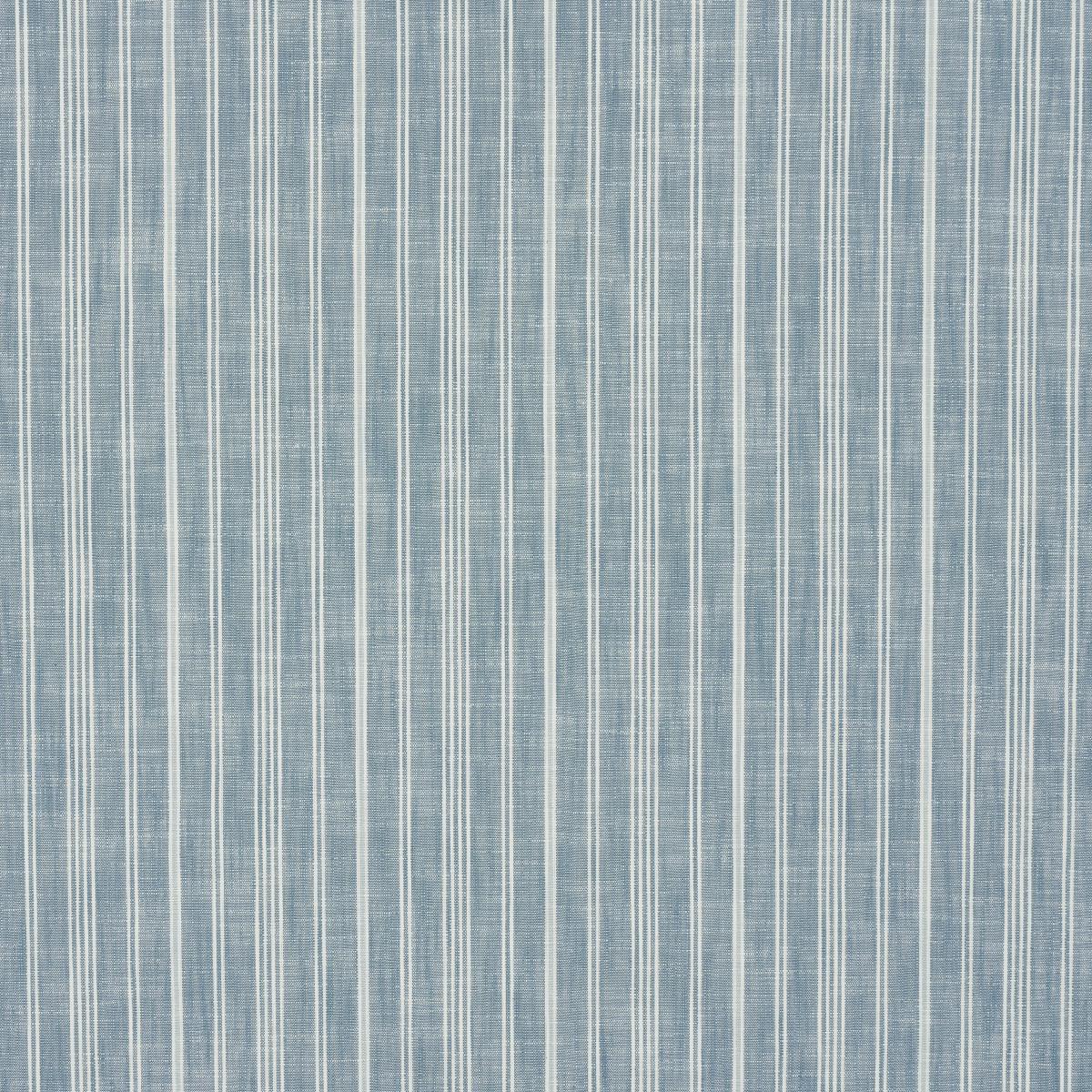 Schumacher Lucy Stripe Indigo Fabric