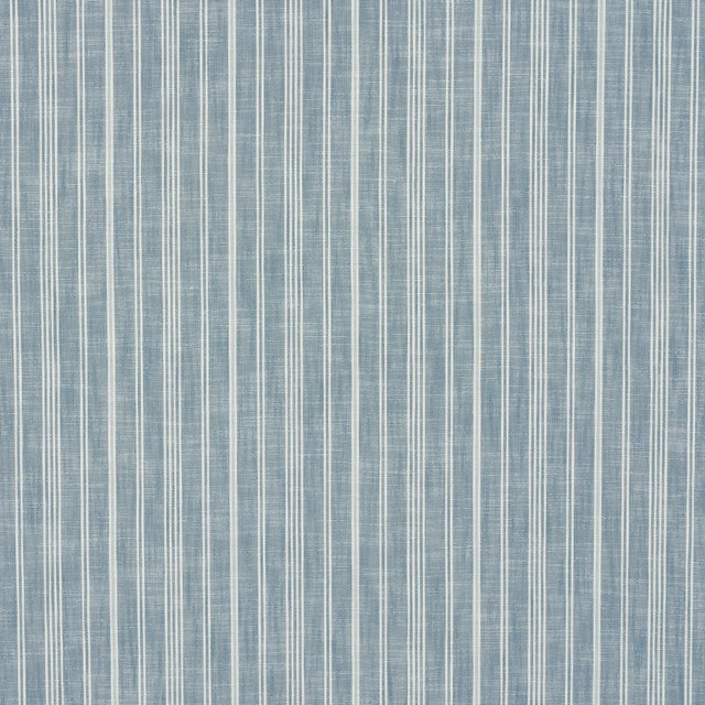 Schumacher Lucy Stripe Indigo Fabric