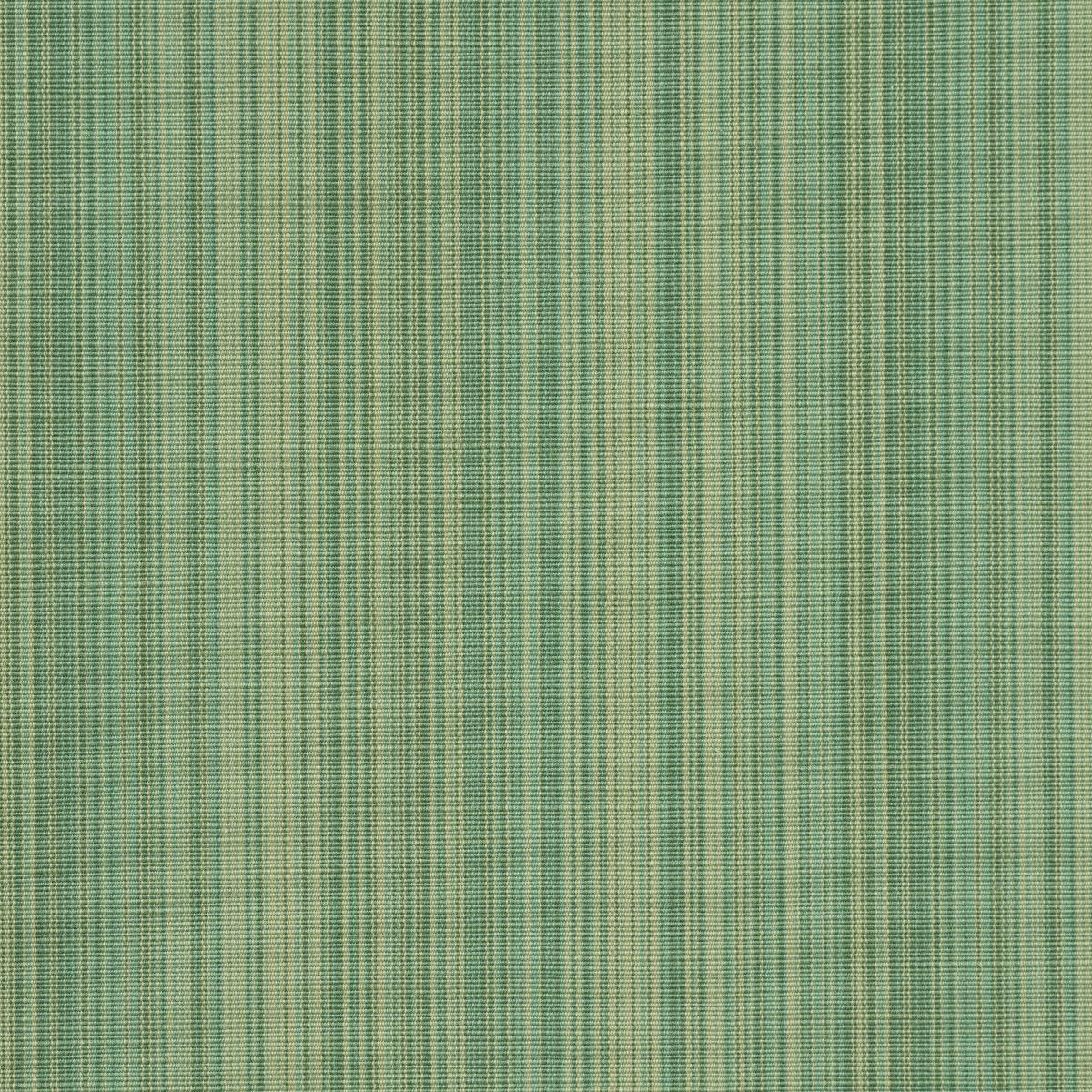 Schumacher Gracie Solid Stri Emerald Fabric