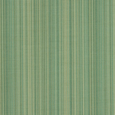 Schumacher Gracie Solid Stri Emerald Fabric