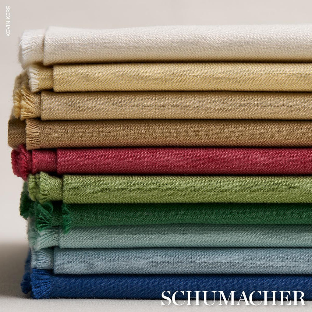 Schumacher Judy Texture Aqua Fabric