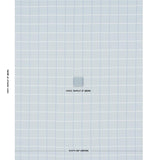 Schumacher Frannie Windowpane China Blue Fabric