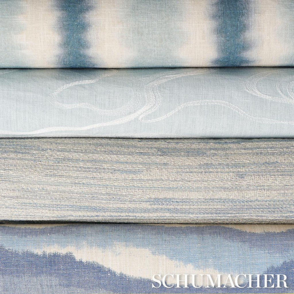 Schumacher Huckaby Sheer Oasis Fabric