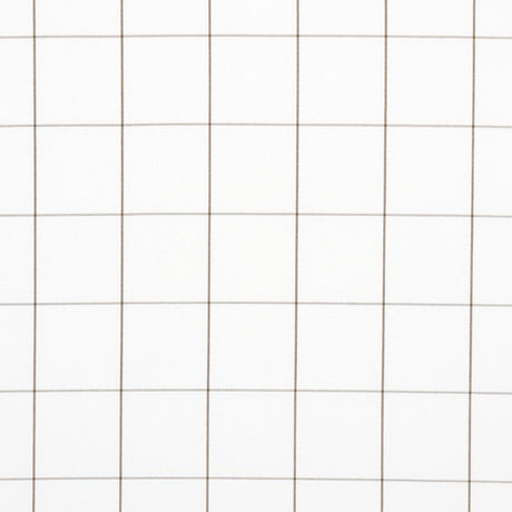 Schumacher Woodman Check Berber Brown Fabric