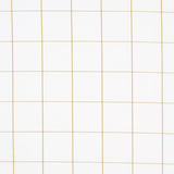 Schumacher Woodman Check Straw Fabric
