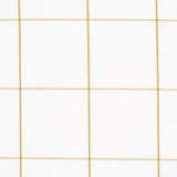 Schumacher Woodman Check Straw Fabric