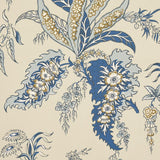 Schumacher Apolline Botanical Ciel & Marine Wallpaper