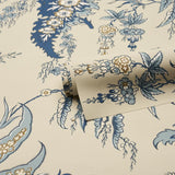 Schumacher Apolline Botanical Ciel & Marine Wallpaper