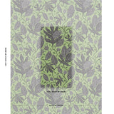 Schumacher Polka Dot Jungle Black & Green Wallpaper