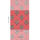 Schumacher Bow-Wow-Wow Red Wallpaper