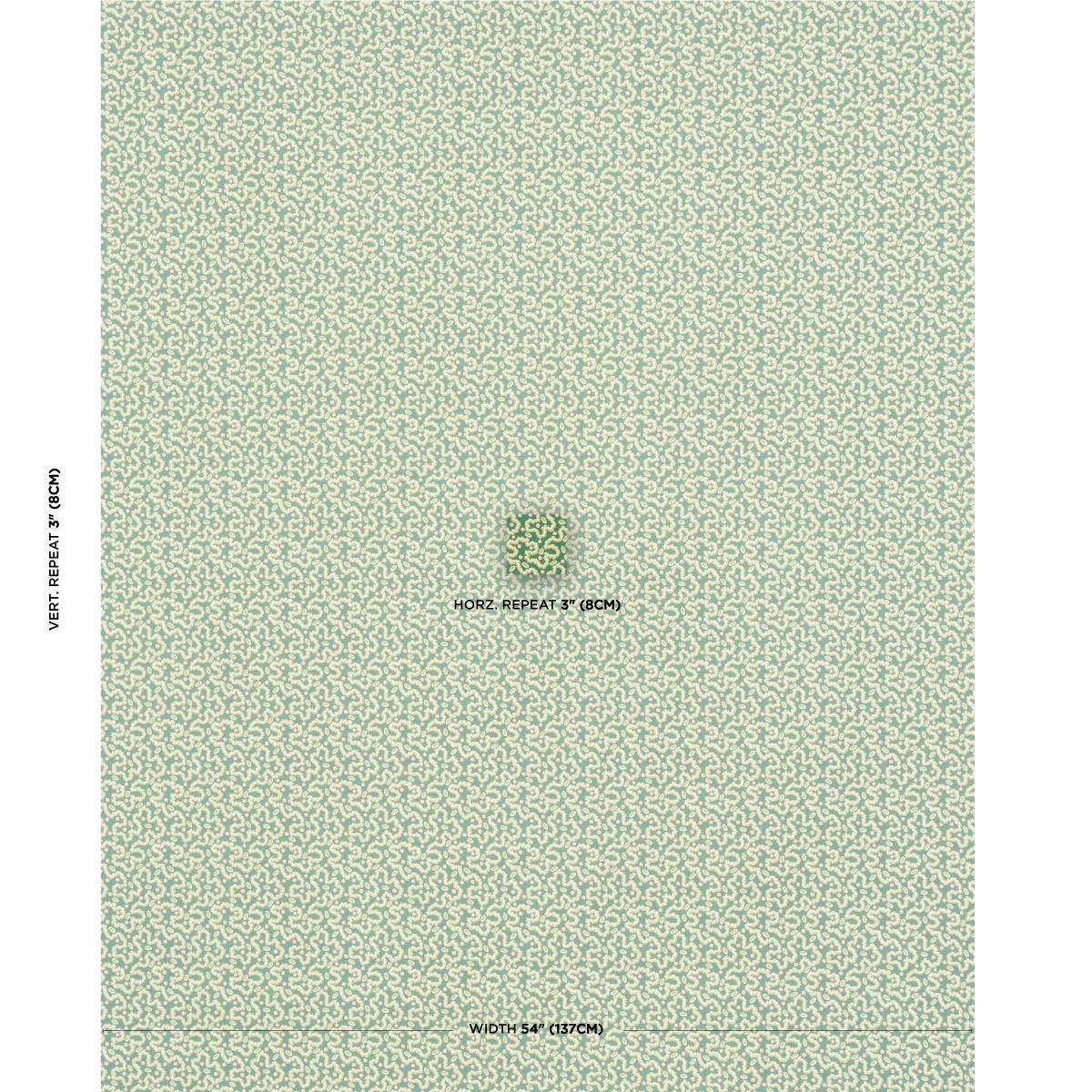 Schumacher Leonie Vermicelli Leaf Fabric