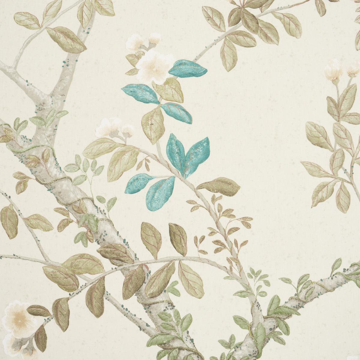 Schumacher Madame De Pompadour Panel Alabaster Fabric