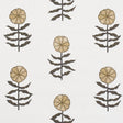 Schumacher Pretty Petals Neutral Fabric