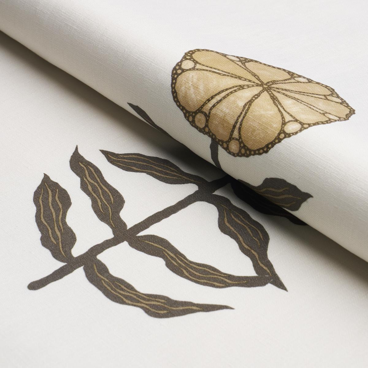 Schumacher Pretty Petals Neutral Fabric