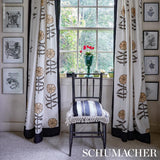 Schumacher Pretty Petals Neutral Fabric