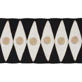 Schumacher Black And Sand Backgammon Tape